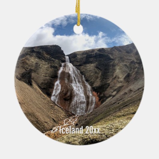 Island - Keramik Ornament (Hinten)