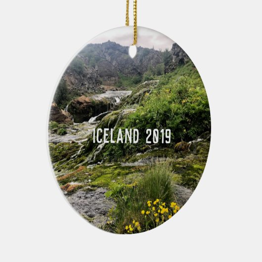 Island - keramik ornament (Rechts)