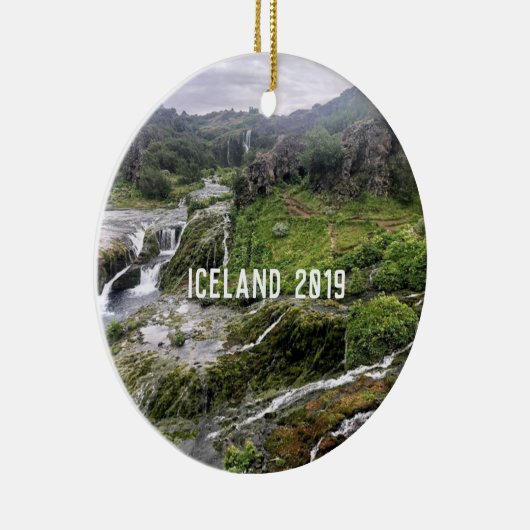 Island - keramik ornament (Rechts)