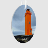 Island - Keramik Ornament (Vorderseite)