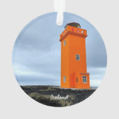 Island - Keramik Ornament (Rückseite)