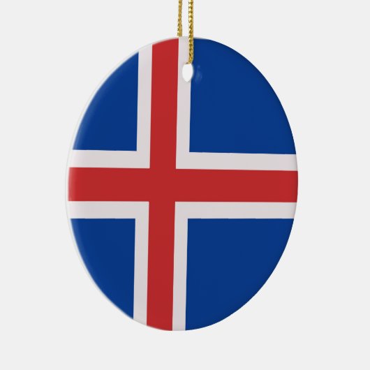 Island Keramik Ornament (Rechts)