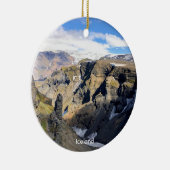 Island - Keramik Ornament (Rechts)