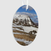 Island - Keramik Ornament (Vorderseite)