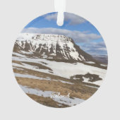 Island - Keramik Ornament (Rückseite)