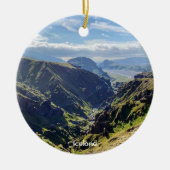 Island - Keramik Ornament (Vorne)
