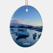 Island - Keramik Ornament (Rechts)