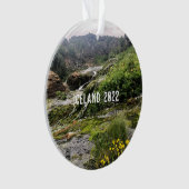 Island - Keramik Ornament (Vorderseite)