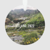 Island - Keramik Ornament (Rückseite)