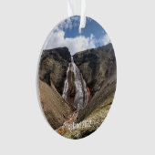 Island - Keramik Ornament (Vorderseite)