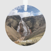 Island - Keramik Ornament (Rückseite)