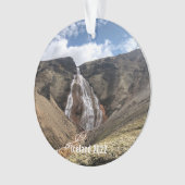 Island - Keramik Ornament (Vorderseite)