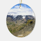 Island - Keramik Ornament (Links)