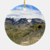 Island - Keramik Ornament (Hinten)