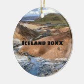 Island - Keramik Ornament (Links)