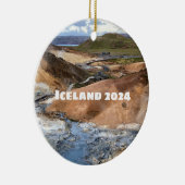Island - Keramik Ornament (Rechts)