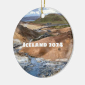 Island - Keramik Ornament (Links)