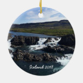 Island - Keramikverzierung Keramik Ornament (Hinten)