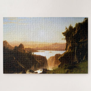 Island Lake, Wind River Range, Wyoming, Bierstadt Puzzle