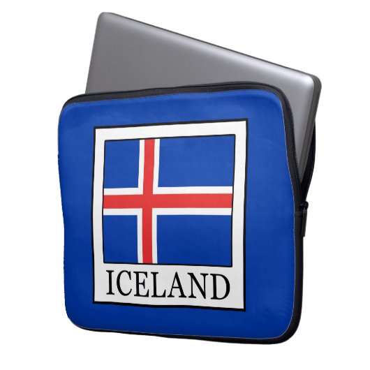 Island Laptopschutzhülle (Vorderseite Links)