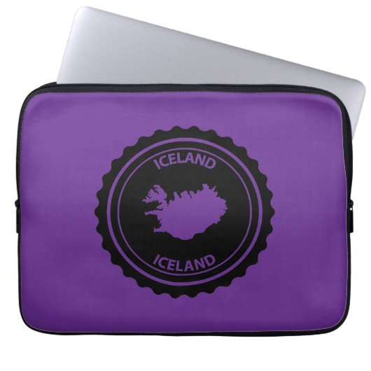 Island Laptopschutzhülle (Vorderseite)