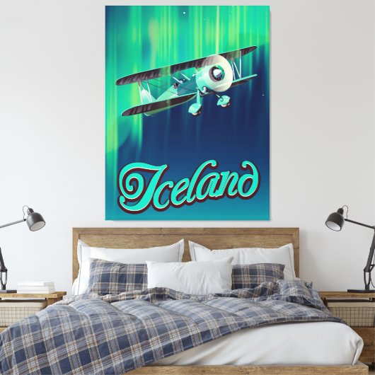 Island Leinwanddruck (Insitu (Schlafzimmer))