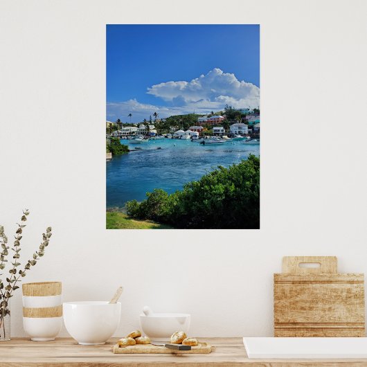 Island Life Poster (Küche)