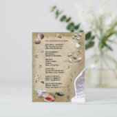 Island Life Postkarte (Stehend Vorderseite)