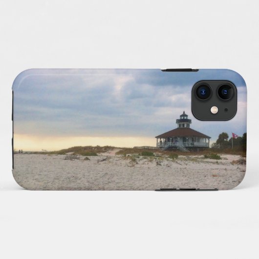 Island Lighthouse Case-Mate iPhone Hülle (Rückseite (Horizontal))