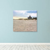 Island Lighthouse Leinwanddruck (Insitu (Holzboden))