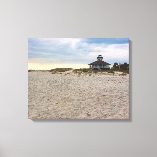 Island Lighthouse Leinwanddruck (Vorderseite)