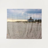 Island Lighthouse Wandteppich (Vorderseite (Horizontal))