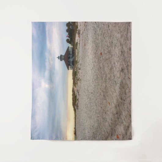 Island Lighthouse Wandteppich (Vorderseite)