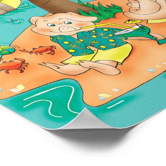 Island Magic Kids Poster (Ecke)