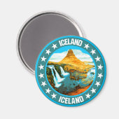 Island Magnet (Vorderseite/Rückseite)