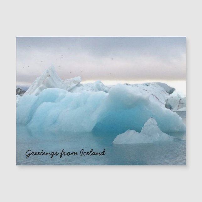 Island - Magnetkarte (Vorderseite)