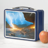 Island Metall Brotdose (Beispiel)