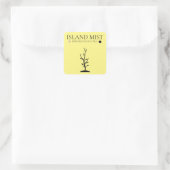 ISLAND MIST INFUSIONIERTE GUAVA TEA QUADRATISCHER AUFKLEBER (Tasche)