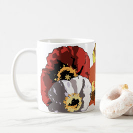 Island-Mohnblumen-Tasse Kaffeetasse