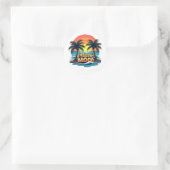 Island Mood Graffiti Sticker (Tasche)