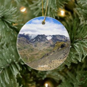 Island Natur - Keramik-Ornament Keramik Ornament