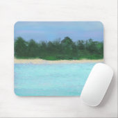 Island Painting Mousepad (Mit Mouse)