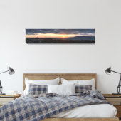 Island Panorama Sonnenuntergang Leinwand (Insitu (Schlafzimmer))