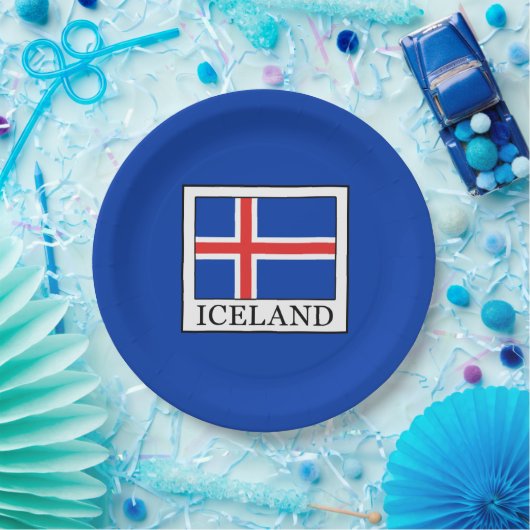 Island Pappteller (Party)