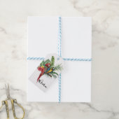 Island Paradise Birds Tropical Floral Botanical Geschenkanhänger (Mit Garn)