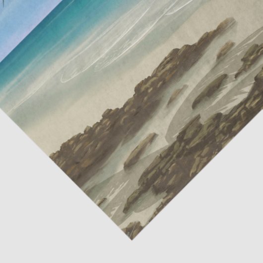 Island Paradise Ocean 20-x30 Decoupage Seidenpapier (Detail)