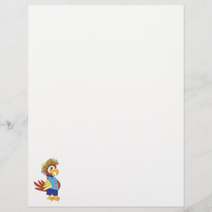 "Island Parrot" Personalisierter Letterhead Briefbogen
