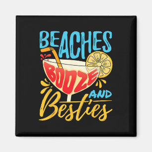 Island Party Beach Bachelorette - Strände Bootsfah Magnet