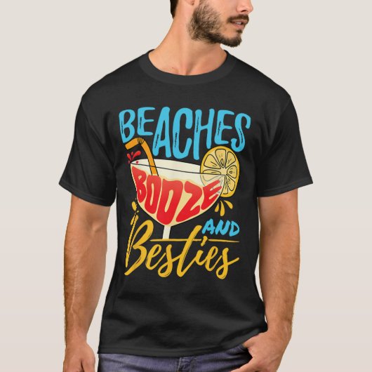 Island Party Beach Bachelorette - Strände Bootsfah T-Shirt (Vorderseite)