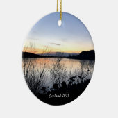 Island - personalisierte Keramikverzierung Keramik Ornament (Rechts)